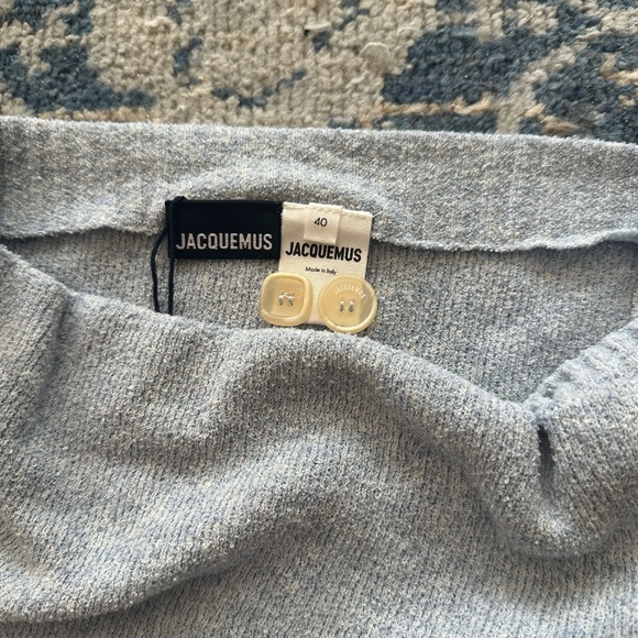 Jacquemus La Jupe Bagnu Skirt - Blue - Picture 5 of 5